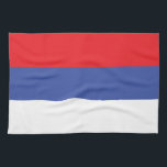 Republika Srpska-flagga Kökshandduk<br><div class="desc">Republika Srpskas patriotiska flagga.</div>