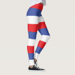 Republika Srpska-flagga Leggings<br><div class="desc">Republika Srpskas patriotiska flagga.</div>