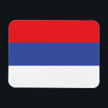 Republika Srpska-flagga Magnet<br><div class="desc">Republika Srpskas patriotiska flagga.</div>