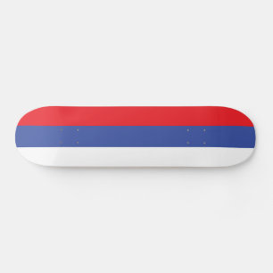 Republika Srpska Flagga Mini Skateboard Bräda 18,5 Cm