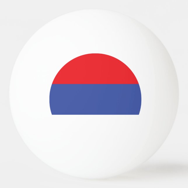 Republika Srpska Flagga Pingisboll (Framsidan)