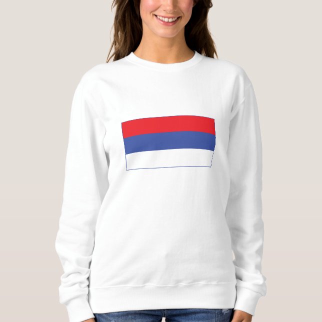 Republika Srpska Flagga T Shirt (Framsida)
