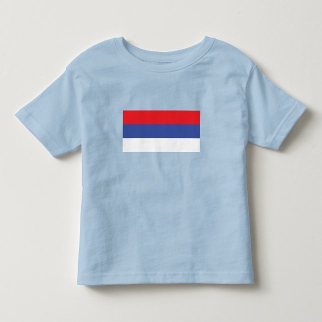 Republika Srpska-flagga T Shirt (Framsida)