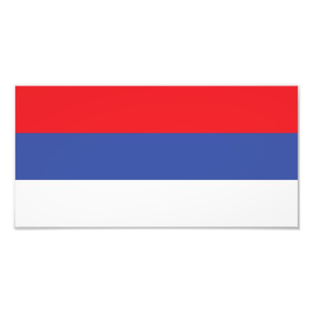 Republika Srpskas flagga Fototryck (Framsidan)