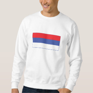 Republika Srpskas flagga Lång Ärmad Tröja