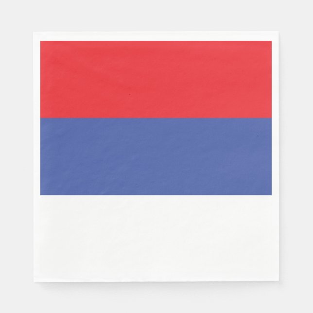 Republika Srpskas flagga Pappersservett (Framsidan)