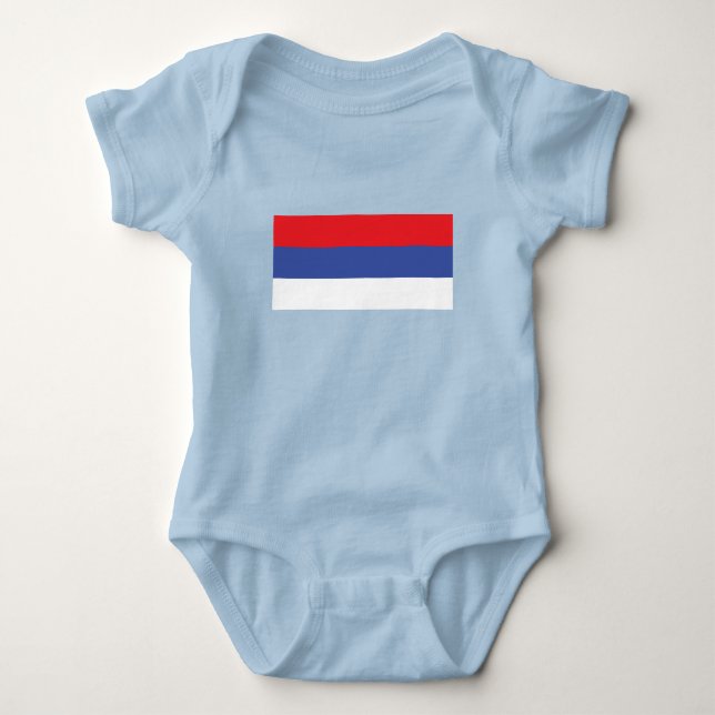 Republika Srpskas flagga T Shirt (Framsida)