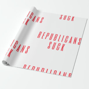 Republika Suck! Politisk citat för liberala dyste Presentpapper