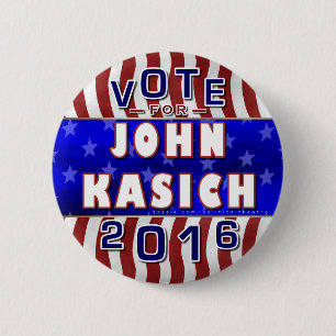 Republikan 2016 för John Kasich presidentval Knapp