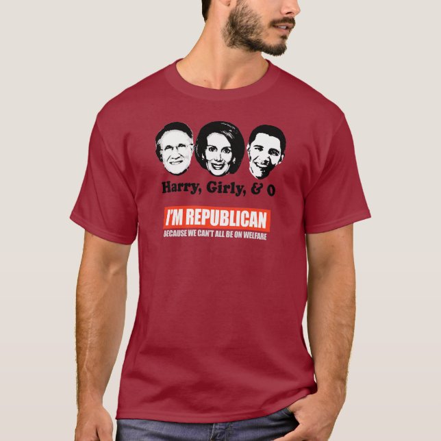 REPUBLIKAN - DÄRFÖR ATT ALLA VI CANT ÄR PÅ T-SHIRT (Framsida)