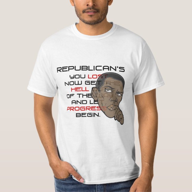 REPUBLIKAN DU FÖRLORADE TEE SHIRT (Framsida)