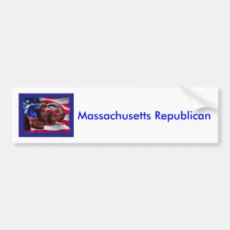 republikan Massachusetts republikan Bildekal