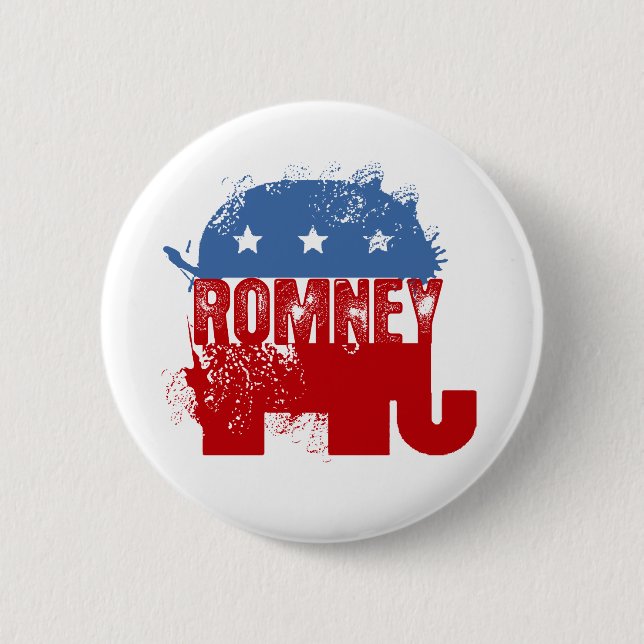 Republikan ROMNEY Knapp (Framsida)