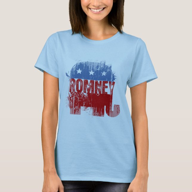 Republikan ROMNEY T-shirt (Framsida)