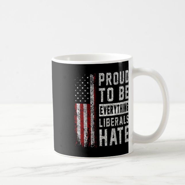 Republikan stolt över att vara allt liberaler hata kaffemugg (Höger)