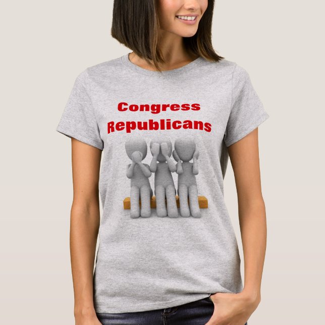 Republikan T-Shirt för kongressen (Framsida)