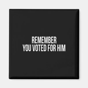 Republikan Trump Demokrat Gear Uni Vuxna Svart Sm Magnet