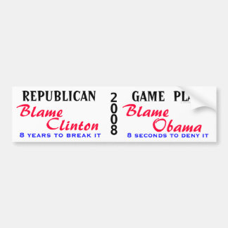 REPUBLIKAN (vit) SPELPLAN, Bildekal