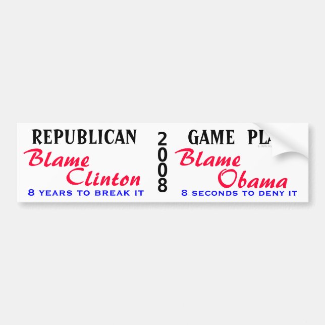 REPUBLIKAN (vit) SPELPLAN, Bildekal (Framsidan)