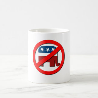 Republikanbehållabaksida Kaffemugg