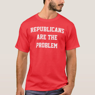 Republikaner är problemet t-shirt