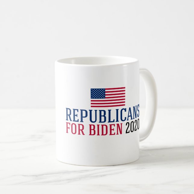 Republikaner för Biden 2020 Kaffemugg (Framsida höger)