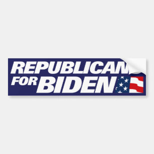 Republikaner för Biden 2024 Bildekal
