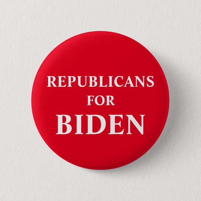 Republikaner För Biden Knapp (Framsida)
