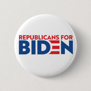 Republikaner för Button Biden Kampanj Knapp