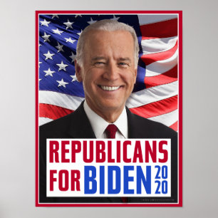 Republikaner för Joe Biden 2020 USA:s president Ph Poster