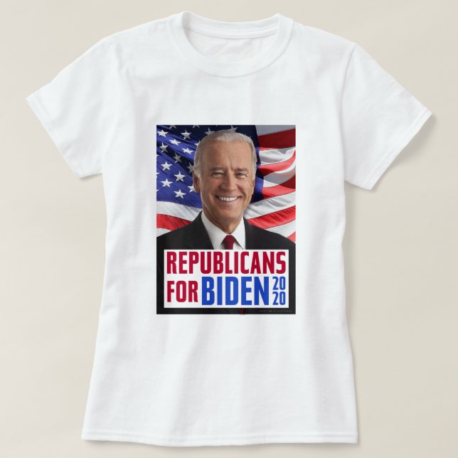 Republikaner för Joe Biden 2020 USA:s president Ph T Shirt (Design framsida)