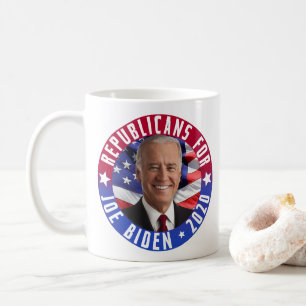 Republikaner för Joe Biden US President Photo 2020 Kaffemugg