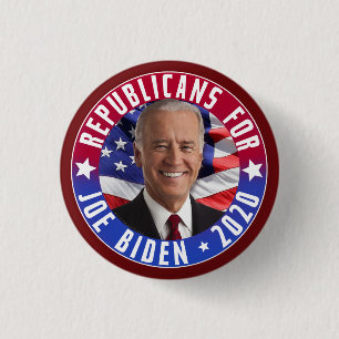 Republikaner för Joe Biden US President Photo 2020 Knapp
