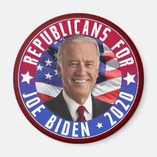 Republikaner för Joe Biden US President Photo 2020 Magnet