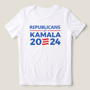 Republikaner för Kamala 2024 T Shirt