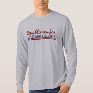 Republikaner för Obama Biden T-shirt