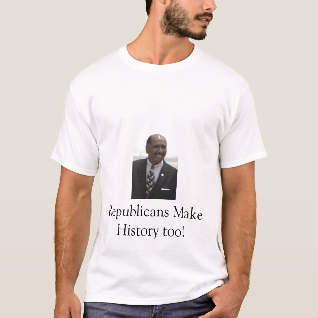 Republikaner gör historia för tee shirt (Framsida)