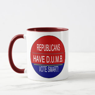 Republikaner har DUMB-kaffe Mugg