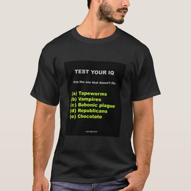 Republikaner och böldpestT-tröja Tee (Framsida)