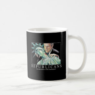 Republikaner suger kaffemugg