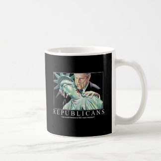 Republikaner suger kaffemugg