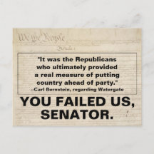 Republikanernas senator måste sätta Land över Part