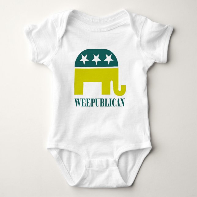 Republikansk baby t shirt (Framsida)