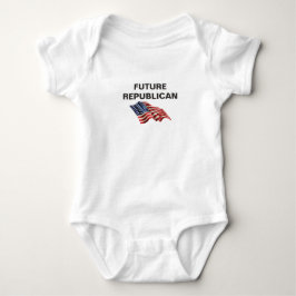 Republikansk babyranka t shirt