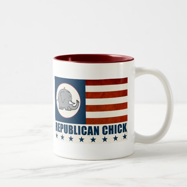 republikansk chick mugg (Höger)