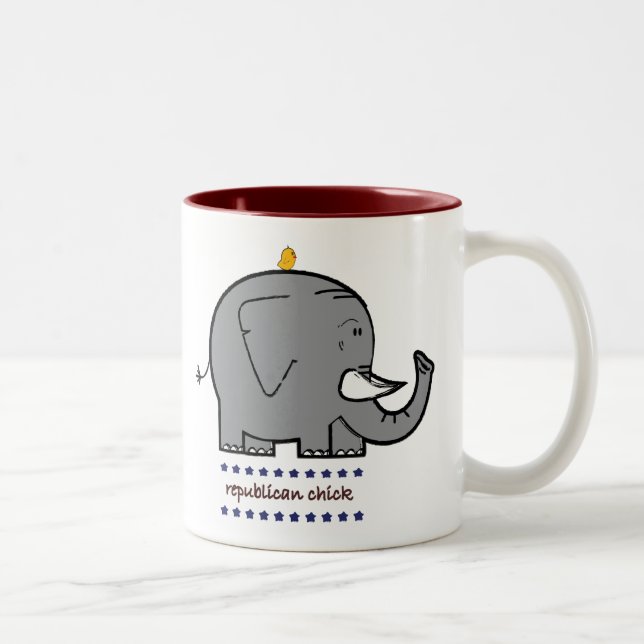 republikansk chick mugg (Höger)