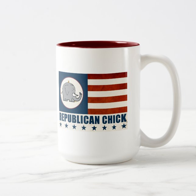 republikansk chick mugg (Höger)