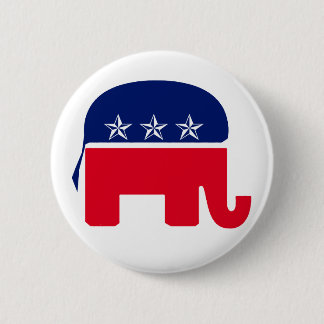 Republikansk elefant knapp