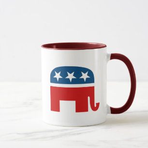 Republikansk elefant mugg