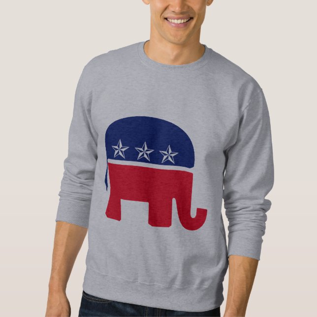 Republikansk elefant sweatshirt (Framsida)